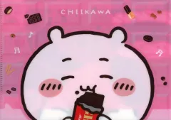 【中古】小物入れ・マルチケース・缶ケース ちいかわ オリジナルA5マルチケース 「ちいかわ なんか小さくてかわいいやつ×セブンイレブン×ロッテ」 対象お菓子購入特典