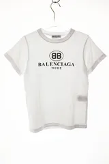 バレンシアガ BALENCIAGA 2018 BBロゴ プリント Tシャツ サイズ XS