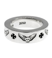クロムハーツ CHROME HEARTS 【 6mm SPACER FOTI MAHALIA 】 スペーサー フォティ マハリア シルバー リング　39677