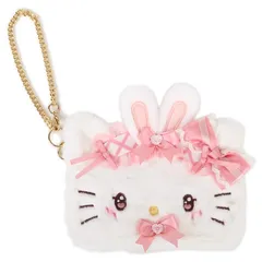 ハローキティ フェイス形カードケース 定期入れ パスケース 夢リボン サンリオ sanrio キャラクター