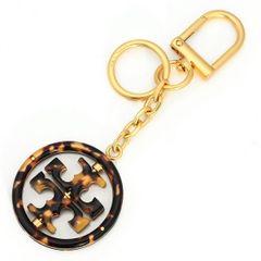 新品 トリーバーチ TORY BURCH キーホルダー トータス トータスシェル