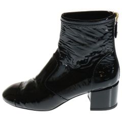 CHANEL (シャネル) ココマーク ロゴプレート アンゴラ混 ウール  