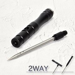 フィッシュピック 2WAY 魚締め 脳締め 血抜き 神経締め 〆 エア抜き 釣り フィッシングツール
