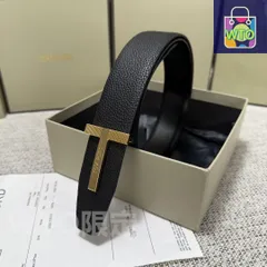 【今日特価】Tom Ford トムフォード ダブルフェイス 1st Layer Leather Belt