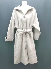 ◇ ◎ Lian フロントボタン 無地 大人カジュアル シンプル 長袖 コート 表記なし ライトブラウン レディース E  【1308290023662】