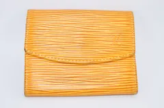 LOUIS VUITTON ルイヴィトン コインケース 小銭入れ エピ ポルト・モネ・サーンプル イエロー 男女兼用