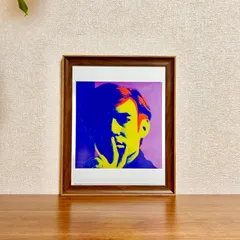 新品☆額縁付アートポスター(BRUCE MCGAW GRAPHICS)☆アンディ・ウォーホル（Andy Warhol）☆ポップアート☆Self-Portrait, 1966☆セルフポートレイト☆224