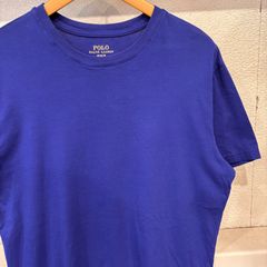 古着　L　ラルフローレン　RalphLauren　Tシャツ　紫   ワンポイントロゴ