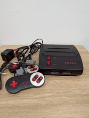 【動作未確認】KING 8bit/16bit互換ゲーム機 本体 コントローラー2個付き ファミコン/スーファミ対応