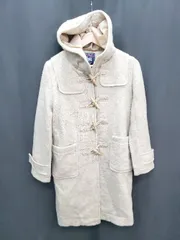 ◇ RODEO CROWNS WIDE BOWL ロデオクラウンズ ロング フーディ 長袖 ダッフルコート サイズS ベージュ レディース P  【1404250005577】