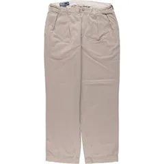 古着 ラルフローレン Ralph Lauren POLO by Ralph Lauren ツータック チノパンツ メンズw35相当/eaa574487