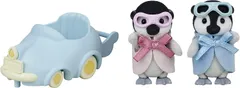 【新品】シルバニアファミリー 人形・家具セット ペンギン赤ちゃんカート DF-23 ドールハウス Sylvanian Families 社 のサムネイル