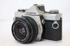【返品保証】 オリンパス Olympus OM-1 G.Zuiko Auto-w 35mm F2.8 ボディレンズセット  e474