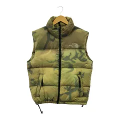 ザノースフェイス ND01587 ダウン ベスト カモフラ センターロゴサイズM THE NORTH FACE ノースフェイス ND01587 海外並行輸入品 NUPTSE