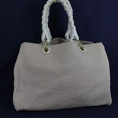 ボッテガヴェネタ トートバッグ ハンドバッグ　ベージュ　r369　【中古】