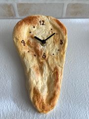 食品サンプル☆ナン時かな？（ナンの時計）☆ 文字盤あり