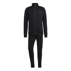 [アディダス] メンズ M SLIM トラックスーツ KC613 HI5401 ブラック J/M トレーニングウェア セットアップ [ブラック] [J/M]