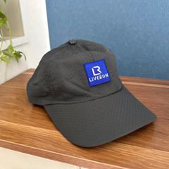 ライブランロゴ入りキャップ🧢グレー