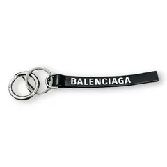 BALENCIAGA レザー キーフォルダー ストラップ キーリング バレンシアガのサムネイル