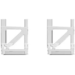 LEAD 新型PS5 簡易スタンド (アクリル)ディスク版用 PS5AS2PD 【 新品 未使用 未開梱 送料無料 】