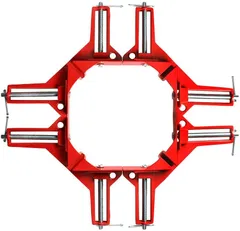コーナークランプ 4個セット 90℃ DIY 定規 工具 万能 90度 測定 直角クランプ