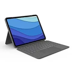 【中古】(非常に良い)ロジクール Logicool iPad Pro 11インチ 第4世代 第3世代 第2世代 第1世代 対応 Combo Touch iK1176GRA 日本語キーボード スマートコネクタ 国内
