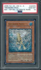 遊戯王カード　黄泉ガエル　Treeborn Frog アルティメットレア　旧アジア　PSA10