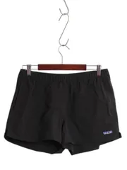 【お得なクーポン配布中!】 パタゴニア ベアリー バギーズ ショーツ レディース M 古着 22年製 アウトドア ナイロン ショートパンツ 短パン スイム サーフ 水陸両用 黒