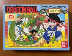 希少《美品》BANDAI ドラゴンボール 神龍の謎  箱説付き完品　ファミコンソフトのサムネイル