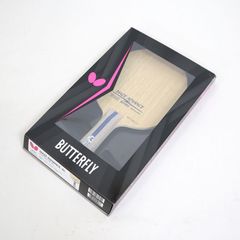 【未使用品】BUTTERFLY メイス アドバンス FLグリップ 攻撃用 シェーク 5枚合板 ベージュ/バタフライ/卓球ラケット/nm198oh