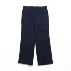 Levi's 80年代 USA製 アクションスラックス Action Slacks スタプレ STA-PREST パンツ L ネイビー ポリエステル ロケットTALONジップ