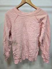 pannill パニール スウェット 長袖 ピンク 無地 ヴィンテージ レディース メンズ 古着