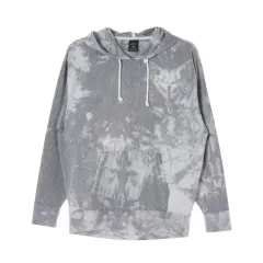 XS Nike(ナイキ） ドライフィット グレー ダイダイ柄 フード Tシャツ