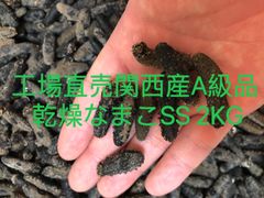 工場直売 関西産 A級品 乾燥なまこSS 2KG