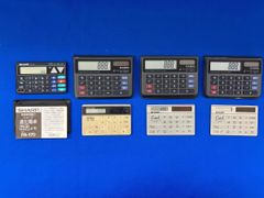 レトロ 電卓 3点セット CASIO SHARP AmericanExpress - メルカリ