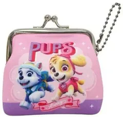 【中古】財布・パスケース ピンク ミニがまぐち2 「パウ・パトロール」