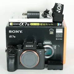 美品 Sony α7 IIIフルサイズ ミラーレス シャッター5246回 美品 Sony α7 IIIフルサイズ ミラーレス シャッター5246回