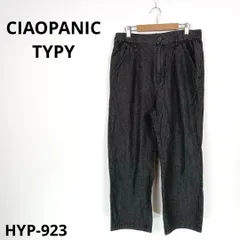 CIAOPANIC TYPY チャオパニックティピー ワイドパンツ M 黒 麻混