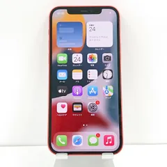 iPhone12 256GB au レッド 送料無料 本体 c01942
