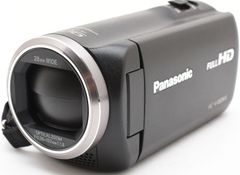 パナソニック ビデオカメラ Panasonic HC-V480MS-K ブラック 中古 届いてすぐに使える 新品SDカード ＆ 予備バッテリー付き 付属品充実