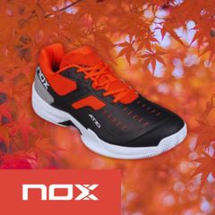 NOX　AT10 Pro パデルシューズ Black/Red 26cmのみ