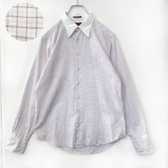 美品　ポールスミス　コレクション　チェック柄　レギュラーカラー　長袖シャツ　Sサイズ Paul Smith collection