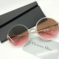【Dior】クリスチャン・ディオール サングラス クリア クリスタルアセテート