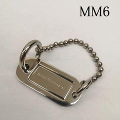 残り１【新品】MM6 メゾン マルジェラ ドッグタグ シングル ピアス シルバー 残り1【新品】MM6 メゾン マルジェラ ドッグタグ シングル