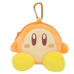 星のカービィ マスコットポーチ カラビナ付きぬいぐるみファスナーマスコット ワドルディ ティーズファクトリー 小物入れ キャラクター グッズ 