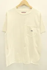 【中古】 THE NORTH FACE PURPLE LABEL メンズTシャツ M 7oz H S Pocket Tee THE NORTH FACE PURPLE LABEL M 白 ホワイト