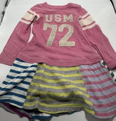 ☆組み合わせで10%off☆ F.O.KIDS ベビー長袖ワンピース 95cm（625）