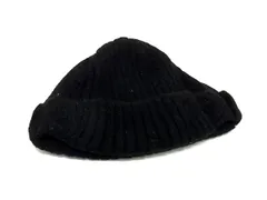 Nine Tailor ナインテイラー ワッチキャップ ニット帽 ニットキャップ  帽子 メンズ レディース ブラック系 DK6334