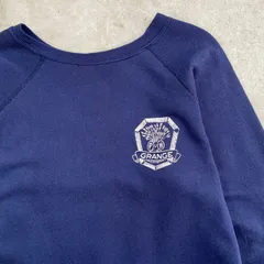 80年代 USA製 トリコタグ Champion チャンピオン カレッジプリント スウェットシャツ 50/50 メンズL相当 
