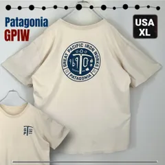 Patagonia GPIW/GREAT PACIFIC IRON WORKS★パタゴニア前身ロゴ/グレートパシフィックアイアンワークス★プリントTシャツ★USAメンズXL   #2507J039
